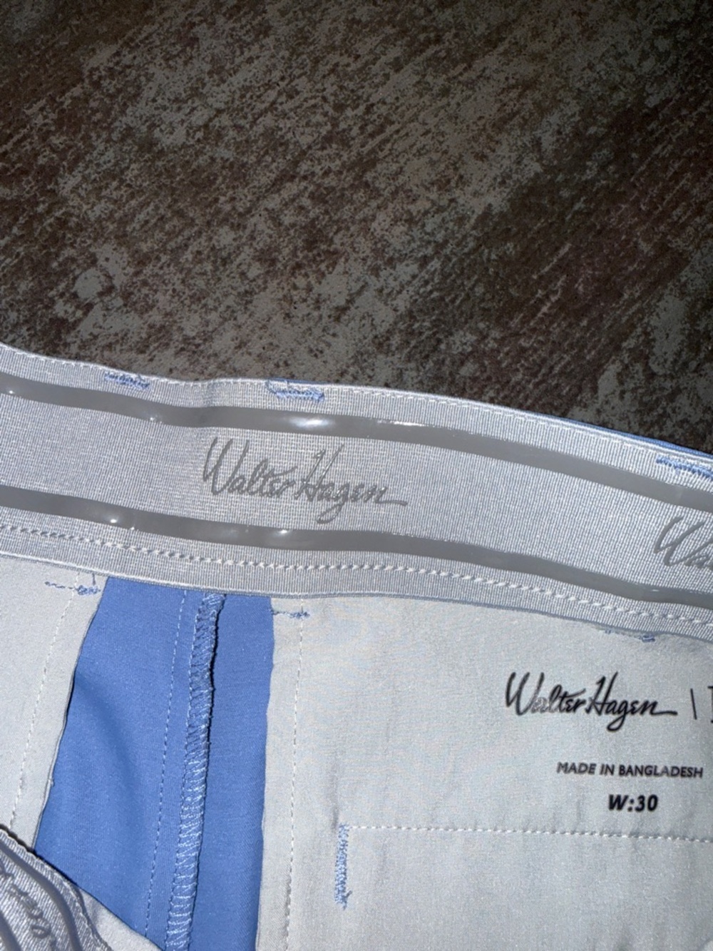 Walter Hagen Men's Light Blue Performance Golf Shorts - Picture 4 of 4
